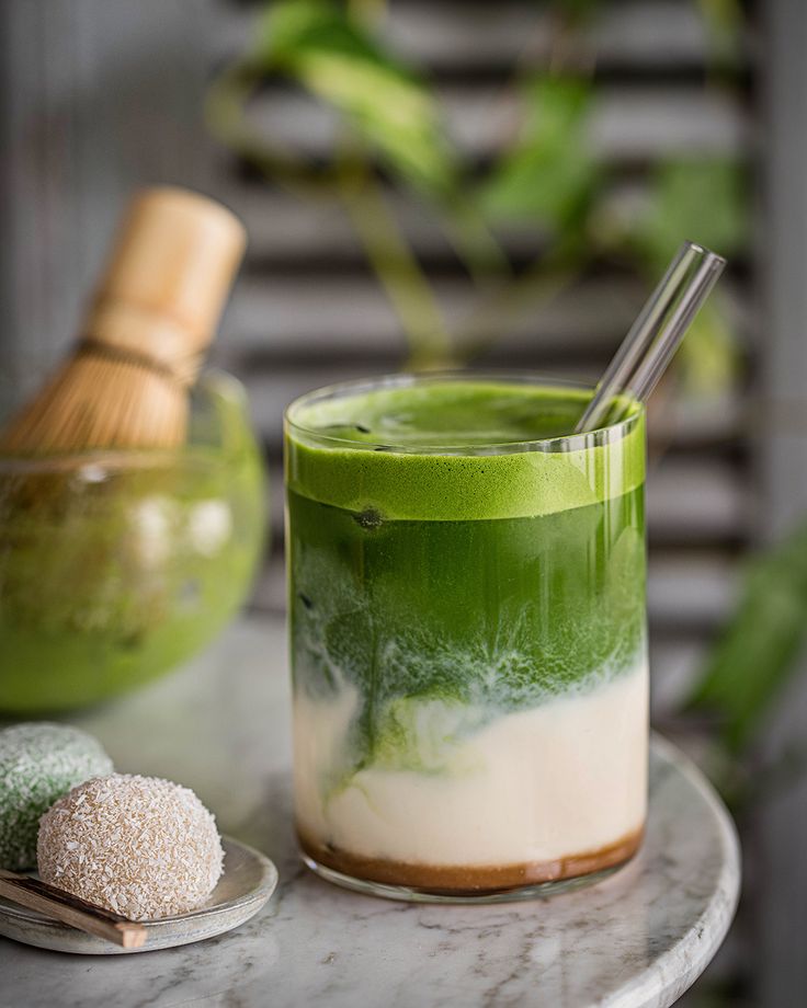 Strawberry Matcha Latte